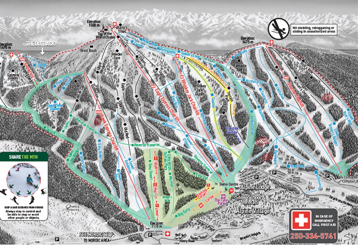 Maps & Guides - Mount Washington Alpine Resort