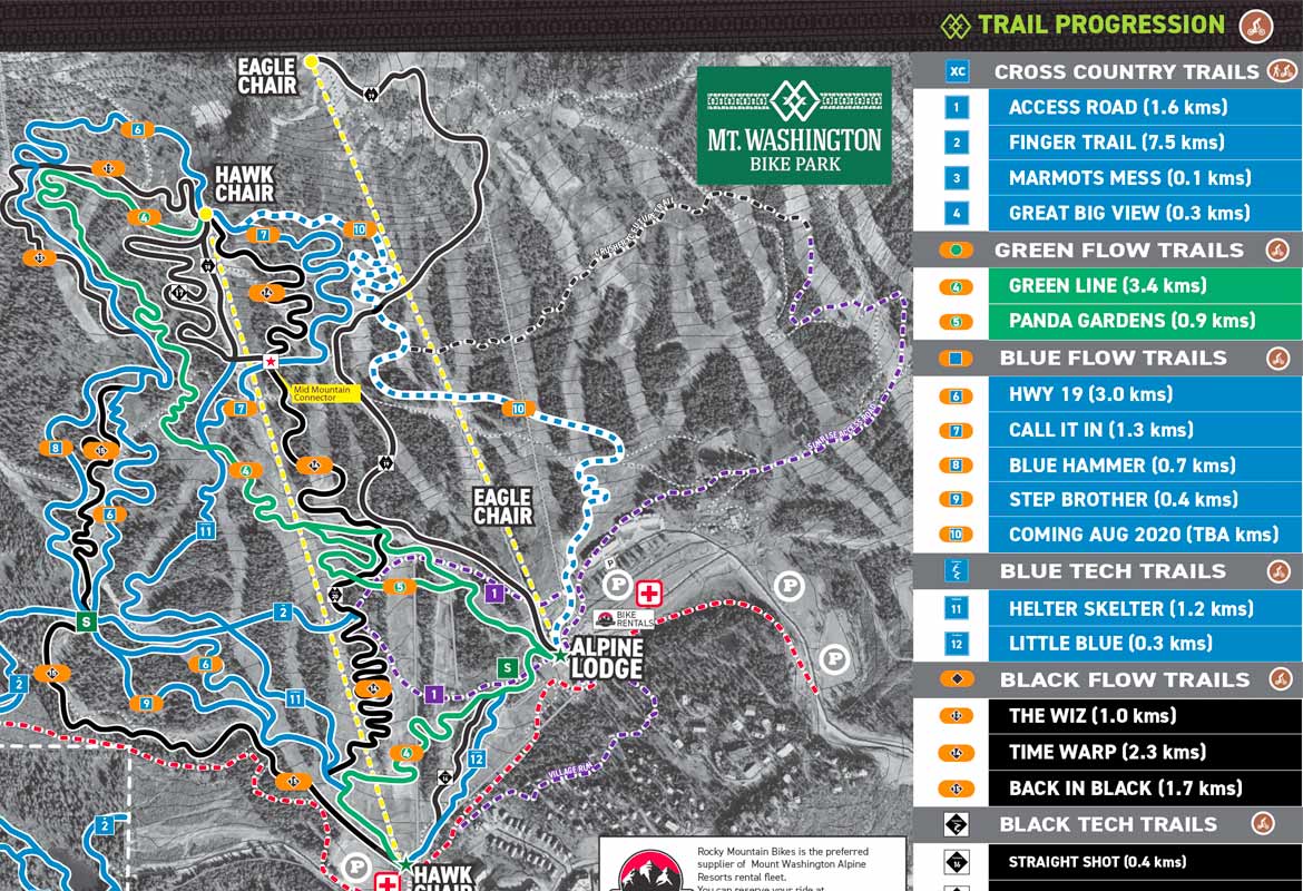 Bike Park Map