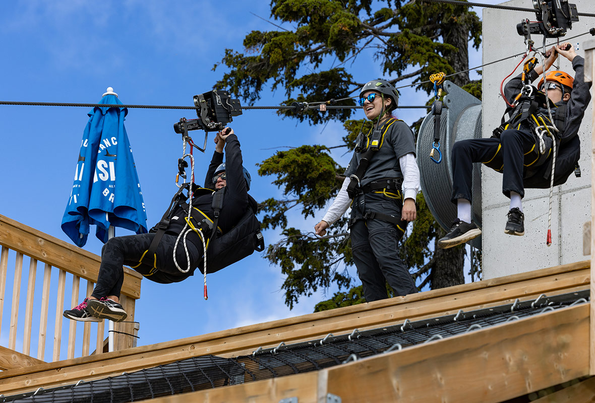 summer opening ziplining