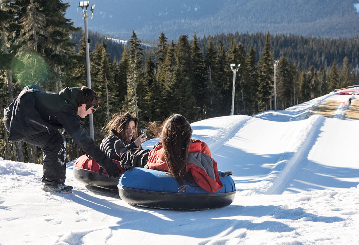 Mount Washington Snow Tubing