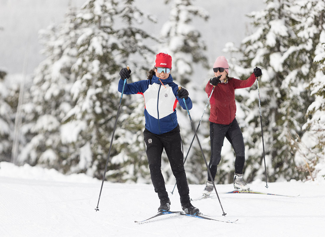 50% Off Nordic Ski Lesson in the afternoon