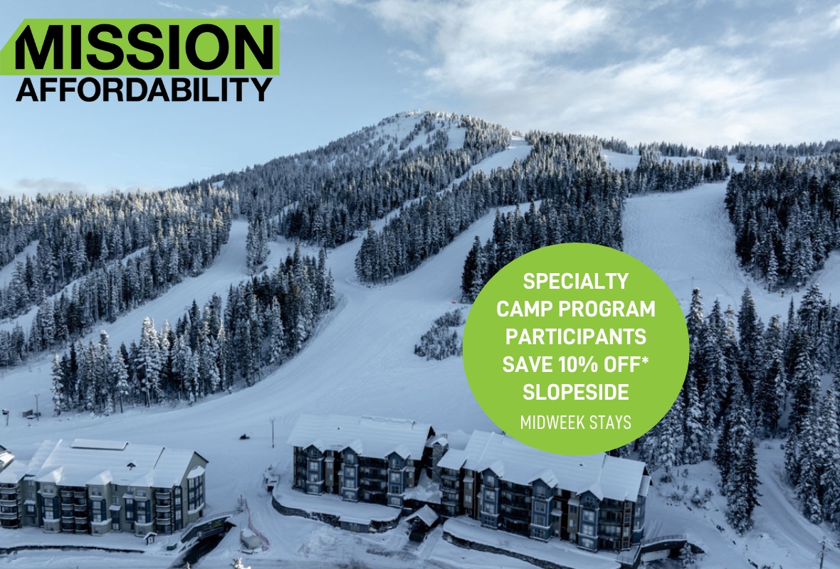 Slopeside Accommodation Lesson Program Savings