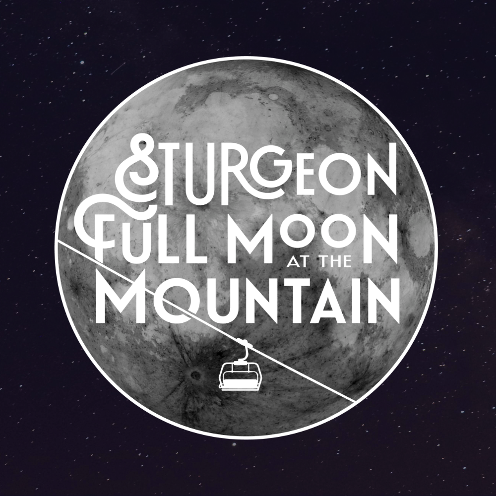 Sturgeon Full Moon at the Mountain