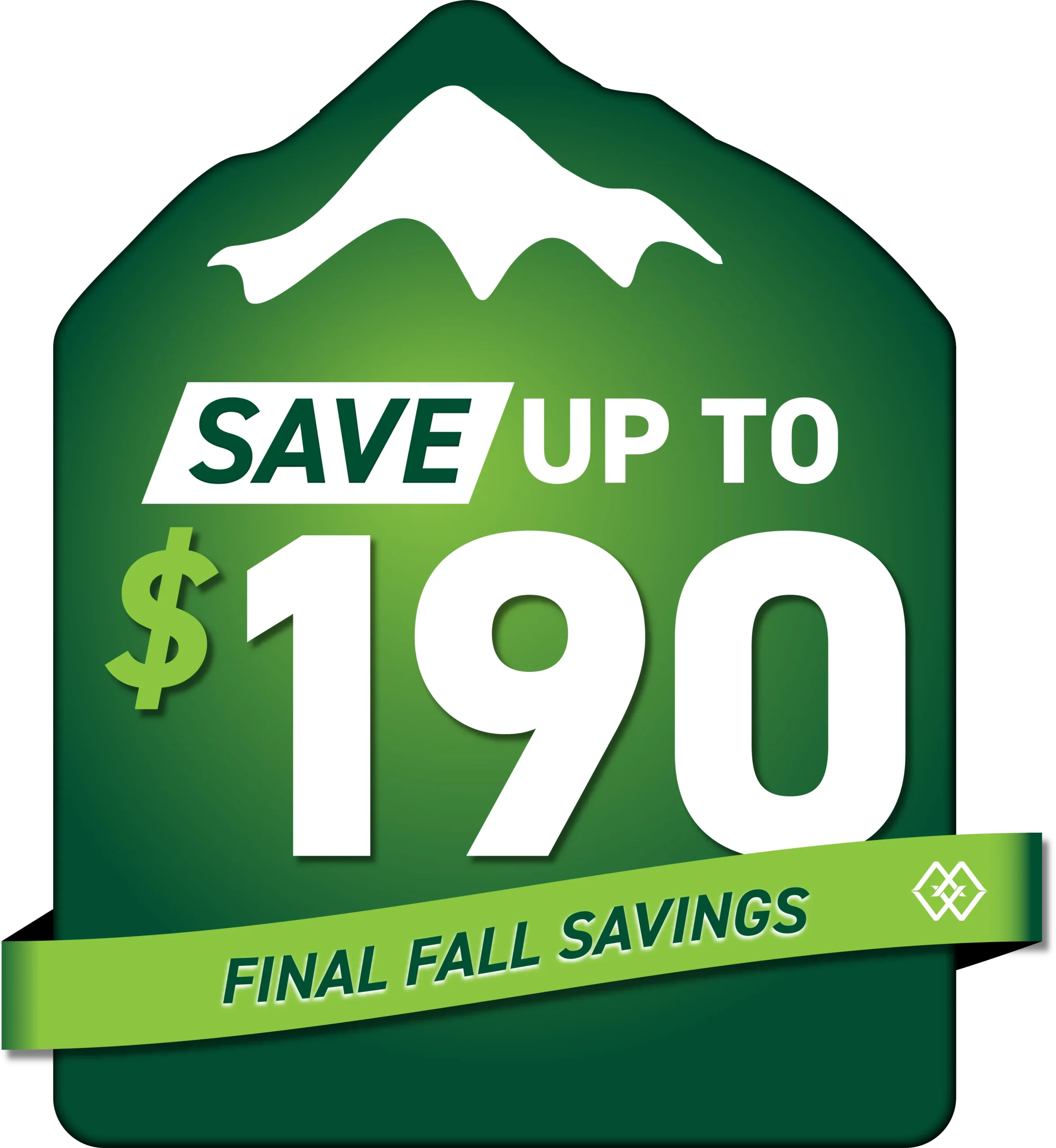 Fall Sale Savings