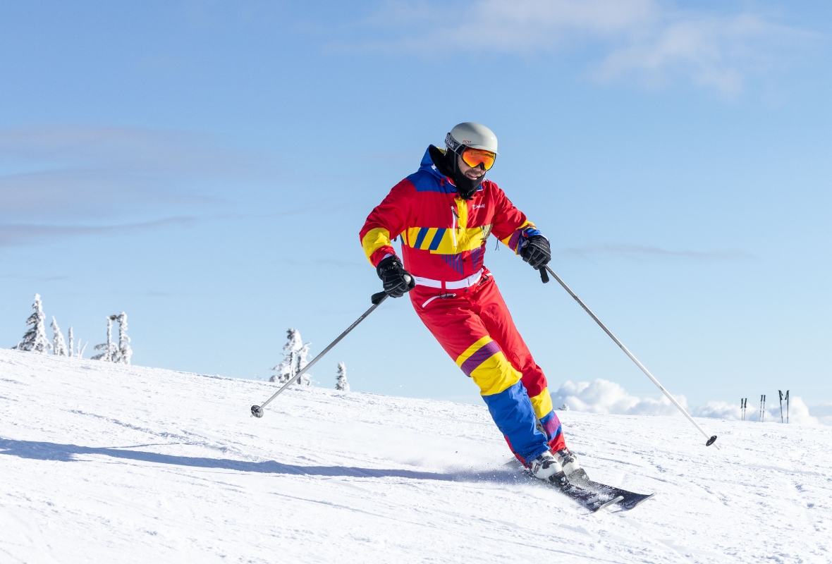 Retro Day costumes at Mount Washington