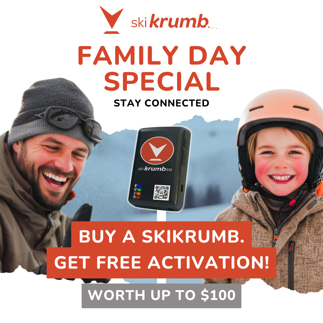skiKrumb GPS tracking for families
