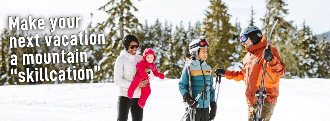 Family Skillcation at Mount Washington