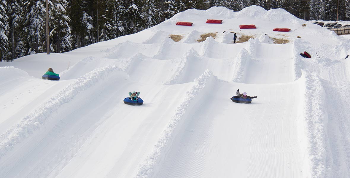 Tube Park run at Mount Washington