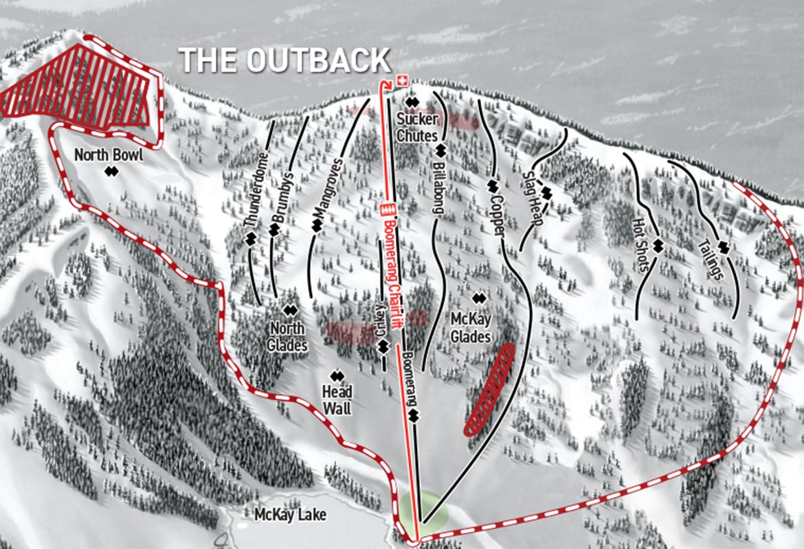 The Outback Trail Map