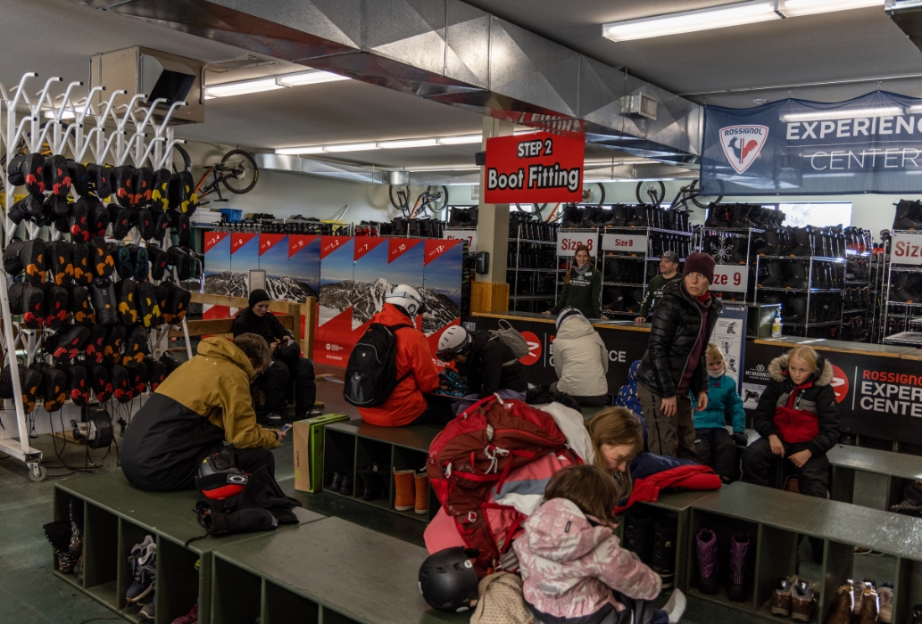 Rossignol Experience Centre rental shop