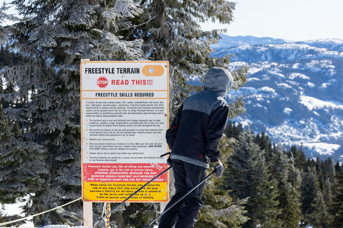 Terrain park table-top session