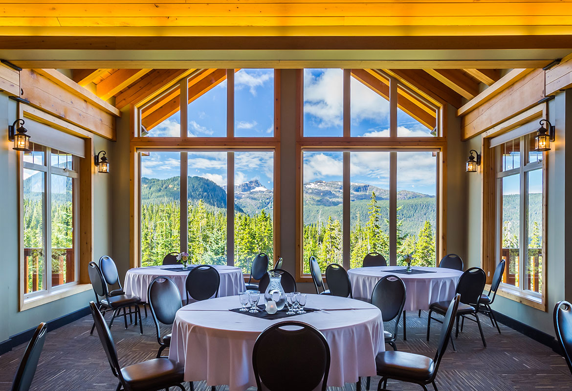 Alpine wedding at Raven Lodge