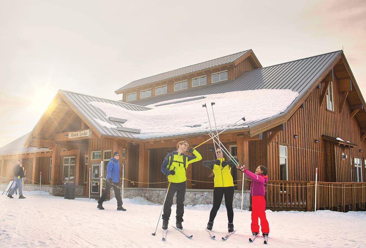 Nordic skiing at Mount Washington