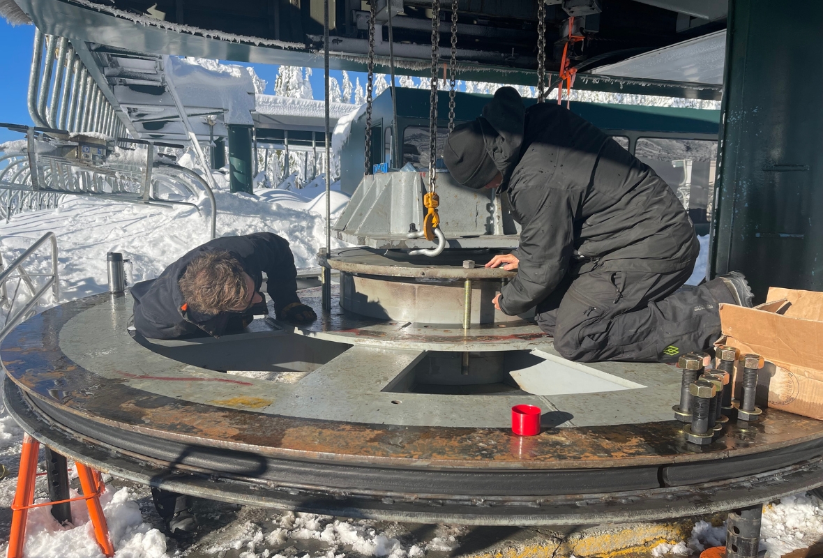 Eagle Chairlift maintenance
