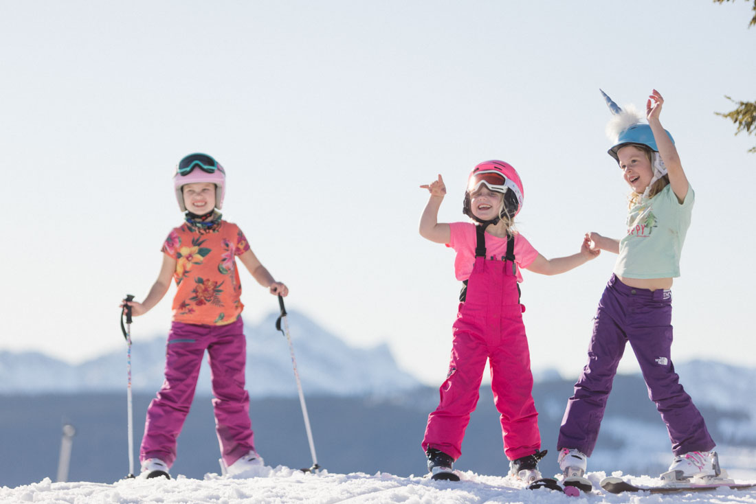 Spring skiing at Mount Washington