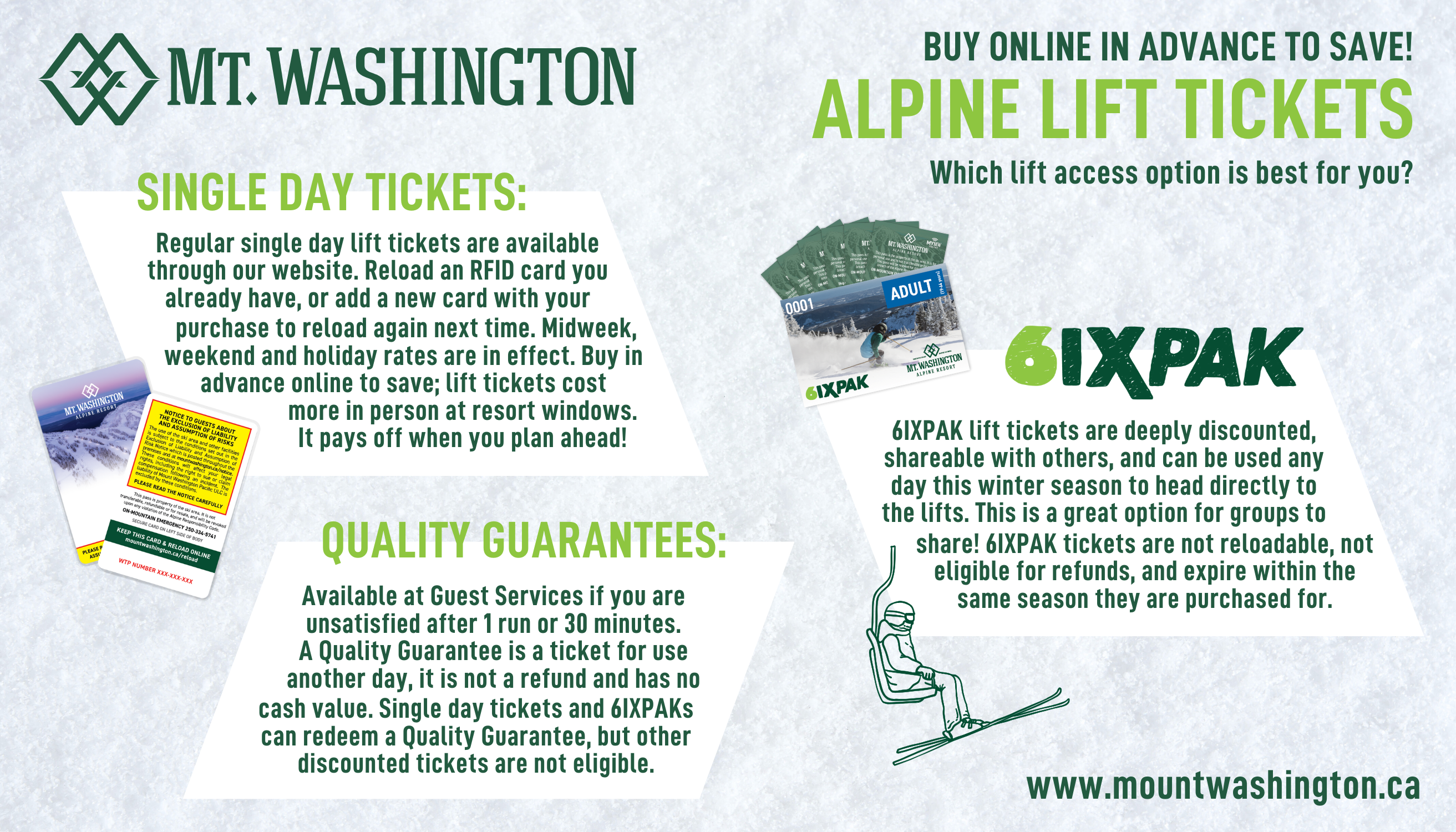 Alpine lift ticket savings compared
