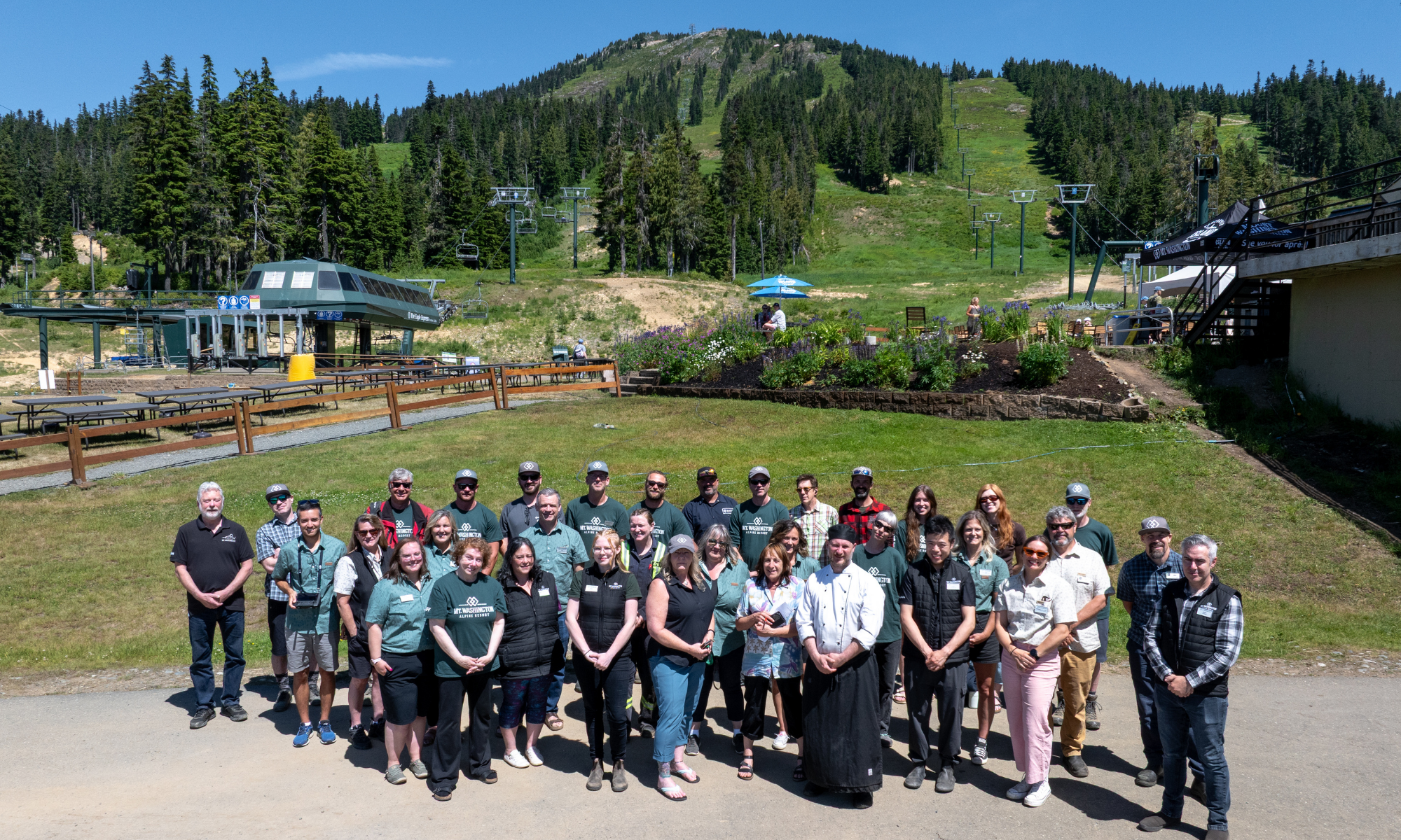 Mount Washington summer 2025 managers and supervisors team